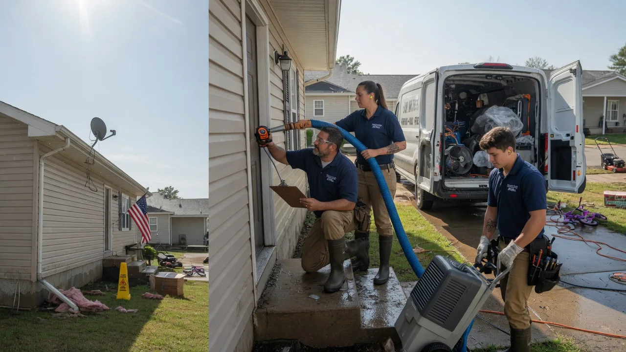 Ceiling Water Damage Restoration in Sycamore, OH near me
