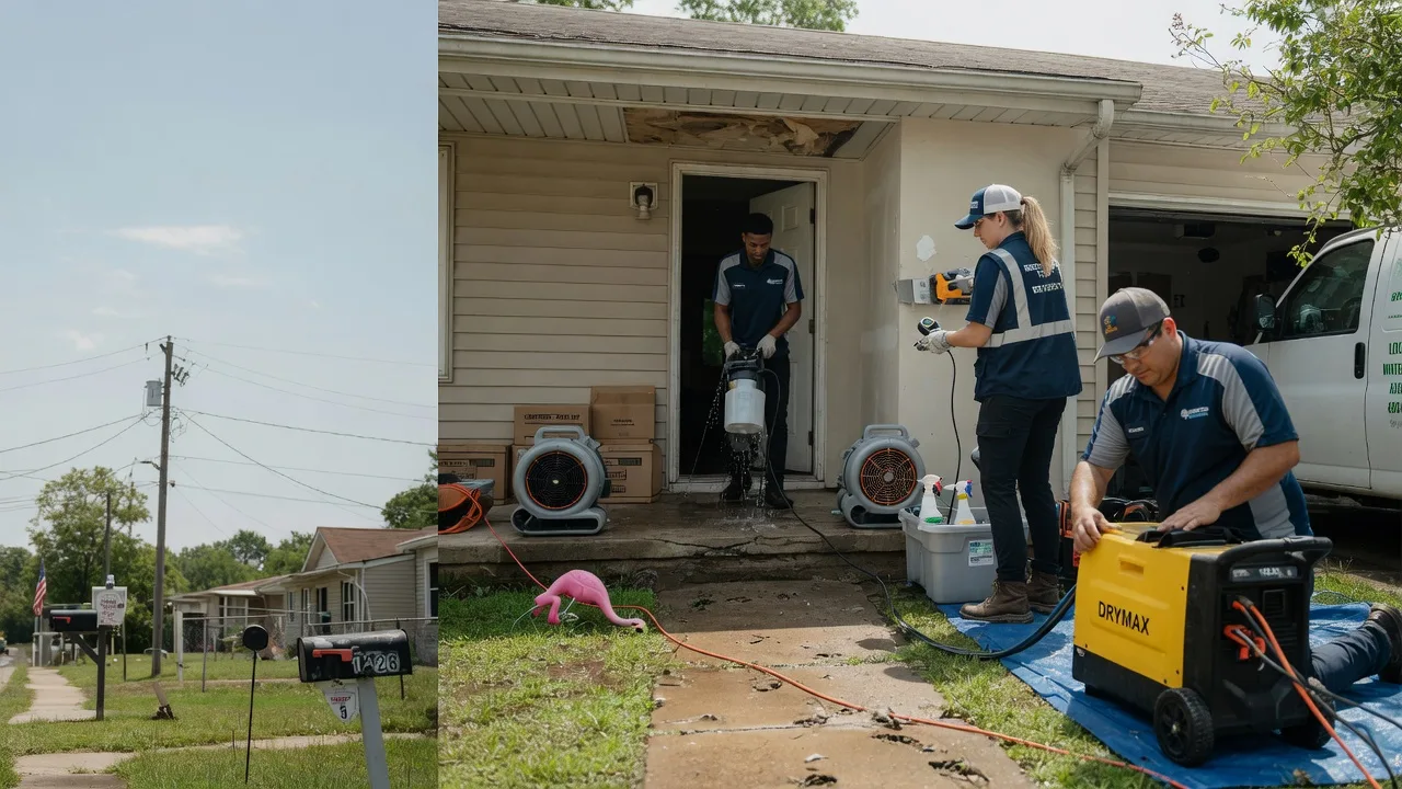 Storm Damage Water Removal in Sycamore, OH near me